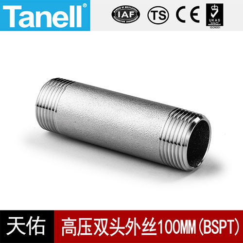 高压双头外丝100MM(BSPT)